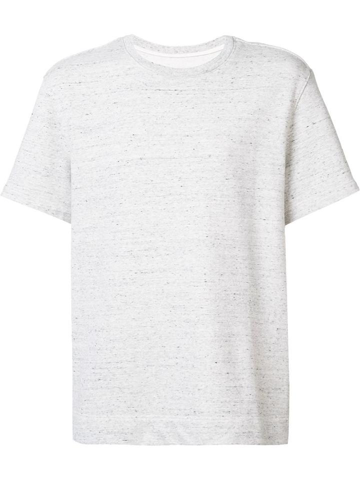 Current/elliott Shortsleeved Sweatshirt, Men's, Size: Medium, Grey, Cotton/polyester