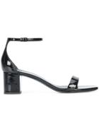 Saint Laurent Lou Lou Sandals - Black
