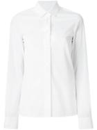 Maison Margiela Placket Detail Shirt, Women's, Size: 40, White, Cotton