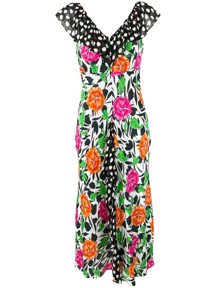 Rixo London All-over Print Dress - White