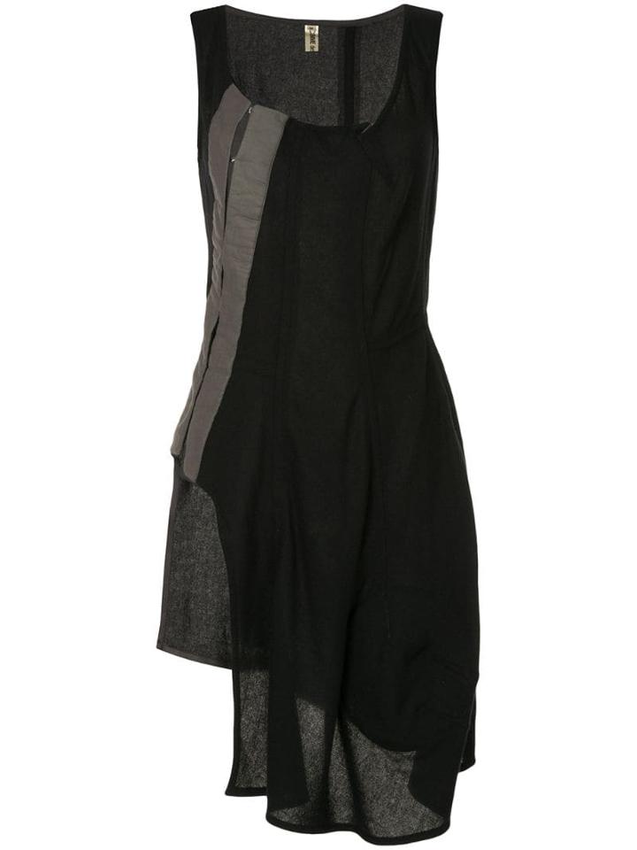 Comme Des Garçons Pre-owned Cashmere Asymmetric Tank Top - Black