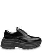 Prada Chunky Perforated Sneakers - Black