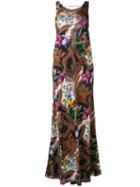 Etro - Floral Print Maxi Dress - Women - Silk - 38, Silk