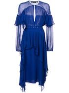 Rachel Comey Ruffled Midi Dress - Blue