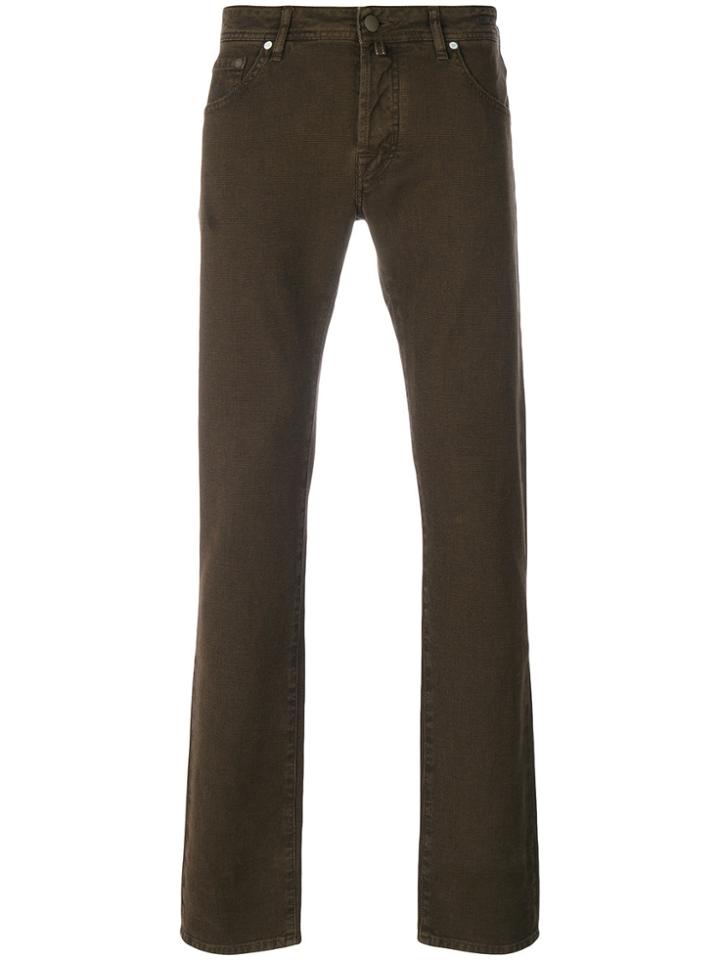 Jacob Cohen Slim-fit Trousers - Brown
