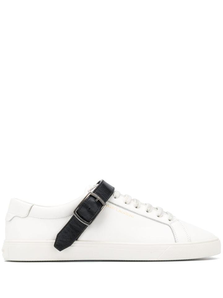 Saint Laurent Saint Laurent 5824020zs00 1090 Blanc Optique Nero