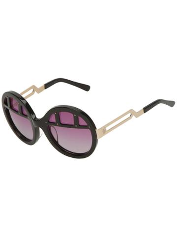 Coco And Breezy Round Sunglasses - Black