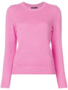 A.p.c. Crew Neck Jumper - Pink & Purple