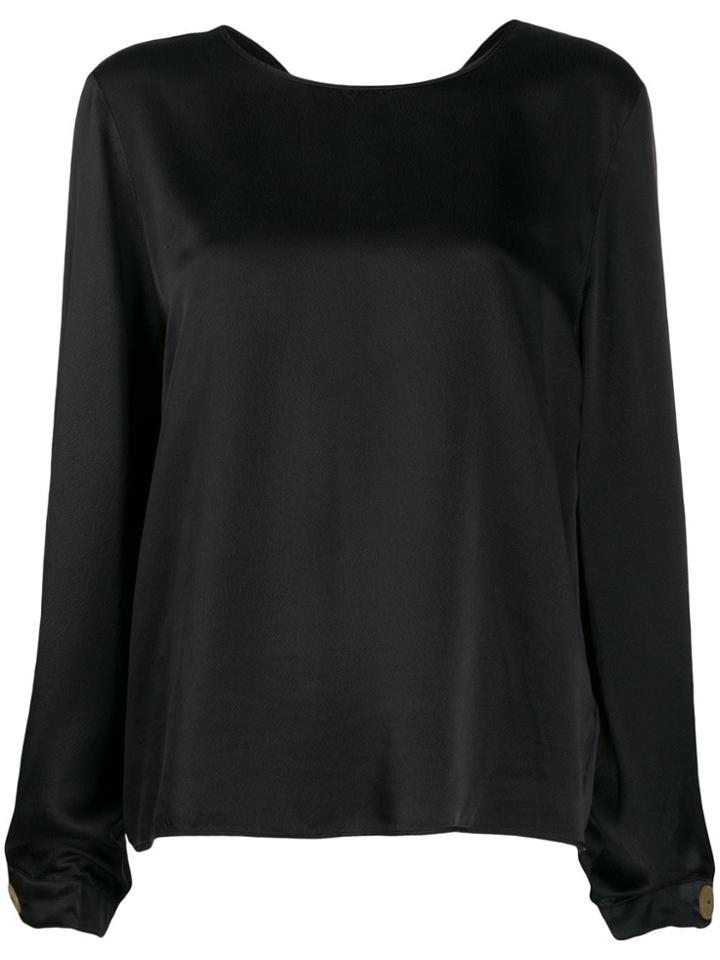 Forte Forte V-back Top - Black