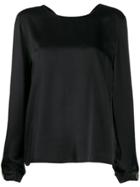 Forte Forte V-back Top - Black