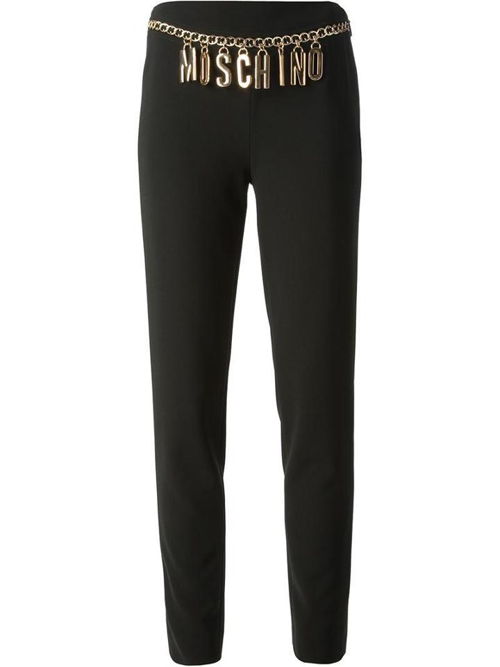 Moschino Logo Chain Trousers