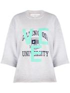 Golden Goose University Print Sweatshirt - Grey