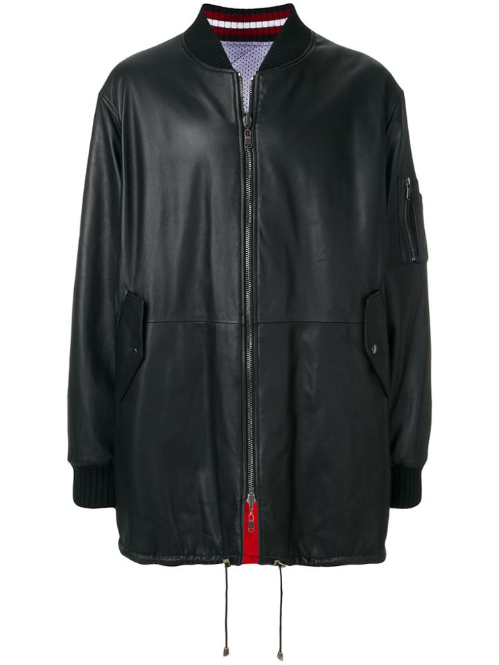 Pihakapi Bomber Coat - Black