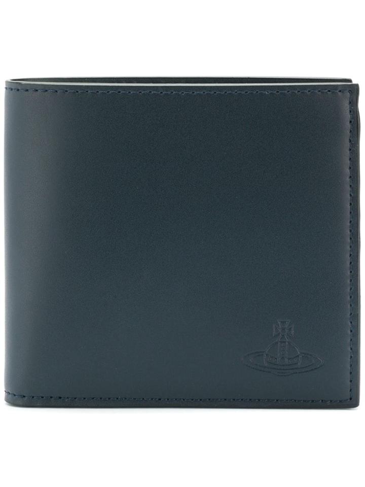 Vivienne Westwood Logo Bifold Wallet - Blue