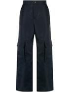 Paria Farzaneh Straight-leg Cargo Trousers - Blue