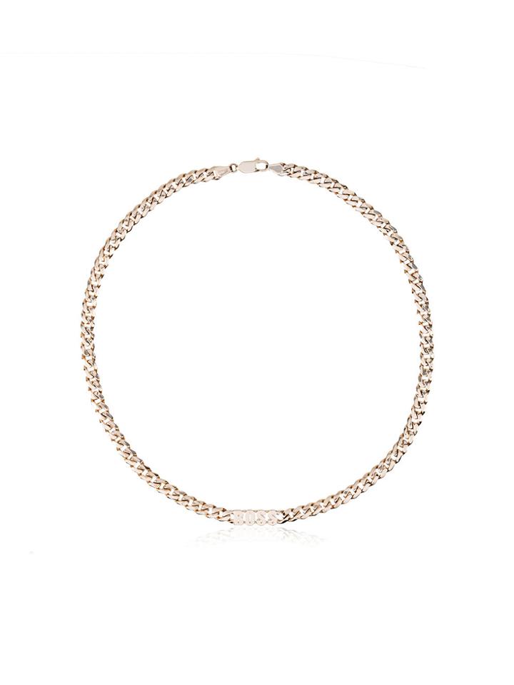 Established 14kt Yellow Gold Boss Necklace - Metallic