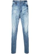 Roar - Cropped Slim Jeans - Men - Cotton/polyurethane - Iii, Blue, Cotton/polyurethane