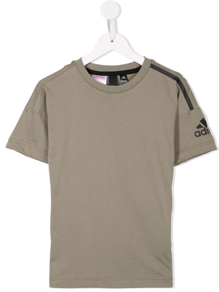 Adidas Kids Logo T-shirt - Green