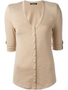 Balmain Gold Button Top