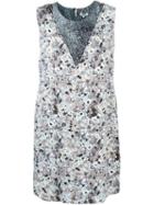 Kenzo 'moonmap' Dress, Women's, Size: 40, Viscose/silk/polyester/polyester
