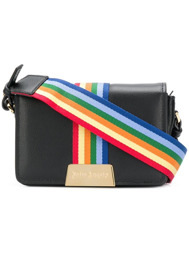 Palm Angels Rainbow Strap Bag - Black