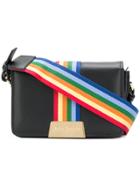 Palm Angels Rainbow Strap Bag - Black