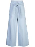 Opening Ceremony Belted Wide-leg Trousers - Blue