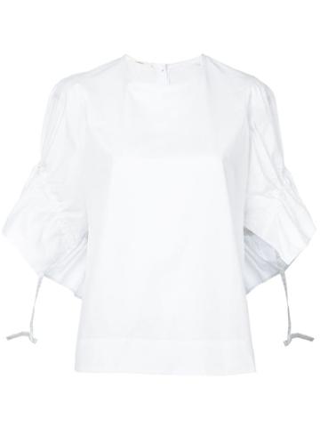 Lis Lareida Bell Sleeve Blouse - White