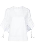 Lis Lareida Bell Sleeve Blouse - White