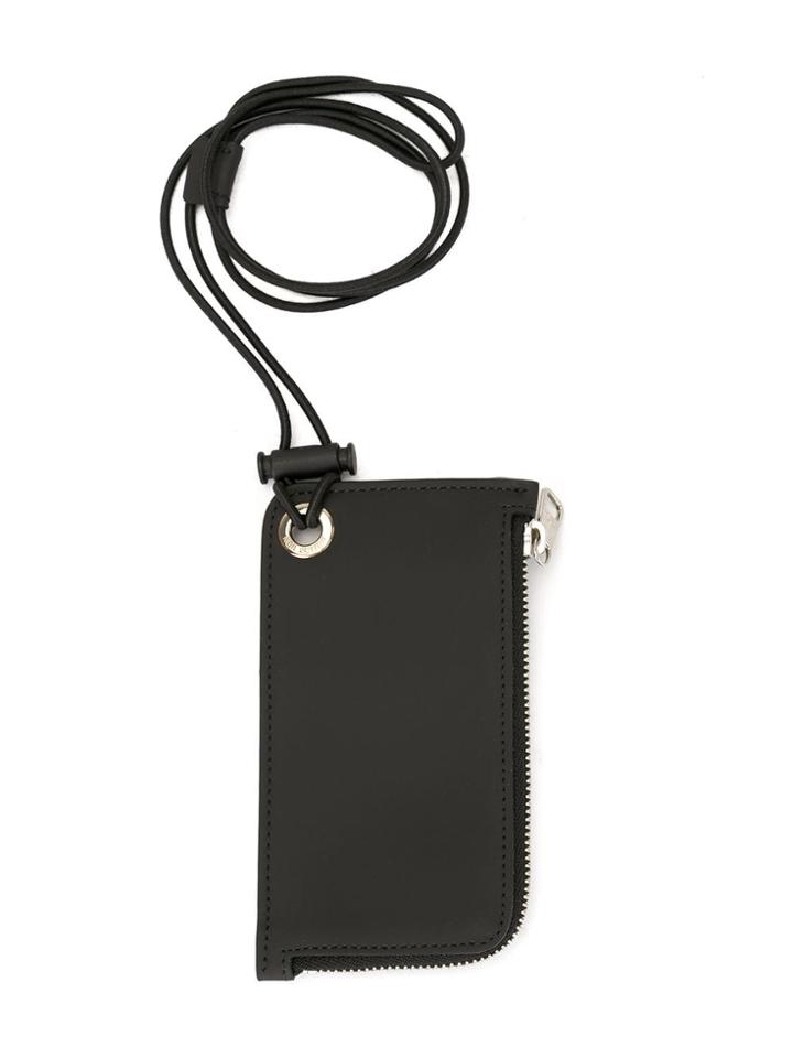 Neil Barrett Zipped Cardholder - Black