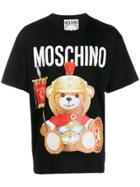 Moschino Roman Teddy Bear T-shirt - Black