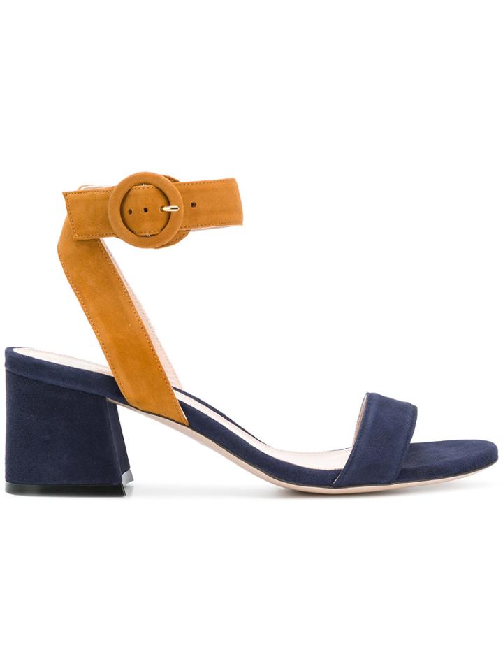 Stuart Weitzman Salana French Sandals - Brown