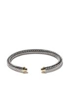 David Yurman Cable Classics 14kt Yellow Gold Cuff Bracelet - Metallic