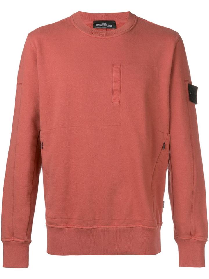 Stone Island Shadow Project Crew Neck Sweatshirt - Yellow