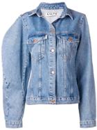 Aalto Oversized Denim Jacket - Blue