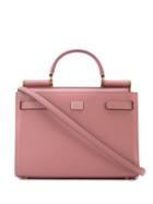 Dolce & Gabbana Small Sicily Shoulder Bag - Purple