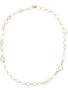 Tory Burch Pearl Chain Necklace, Women's, Metallic