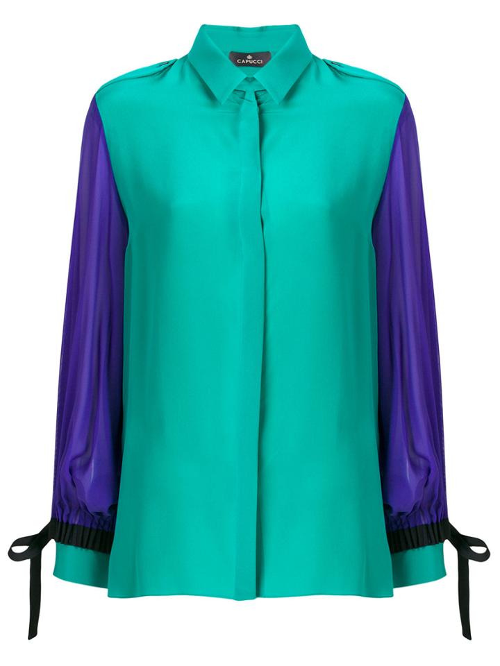 Capucci Pointed Collar Shirt - Green