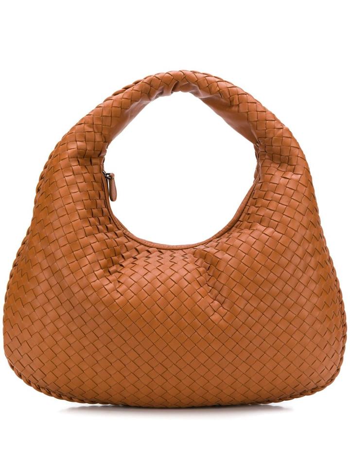 Bottega Veneta Veneta Intrecciato Tote - Brown