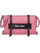 Miu Miu Grace Lux Shoulder Bag - Pink & Purple