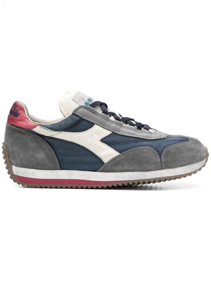 Diadora Colour Block Sneakers - Blue