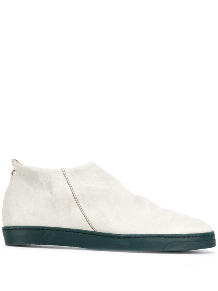 Fiorentini + Baker Low Rise Ankle Boots - Grey