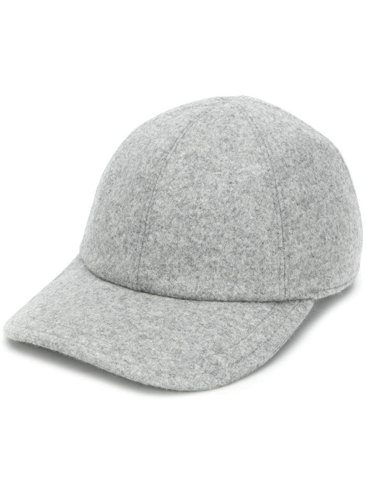 Eleventy Plain Cap - Grey