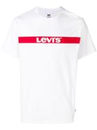 Levi's Logo Print Crew Neck T-shirt - White