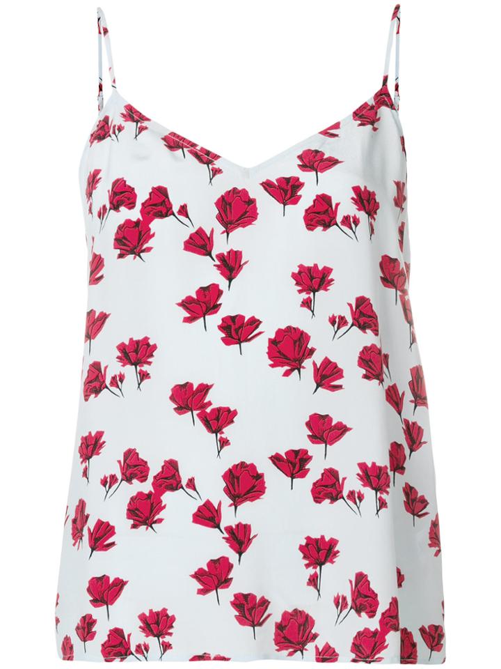 Equipment Floral Print Camisole - Blue