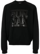 Dsquared2 Run Dan Sequin Sweatshirt - Black