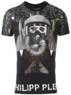 Philipp Plein Pilot T-shirt, Men's, Size: S, Black, Cotton