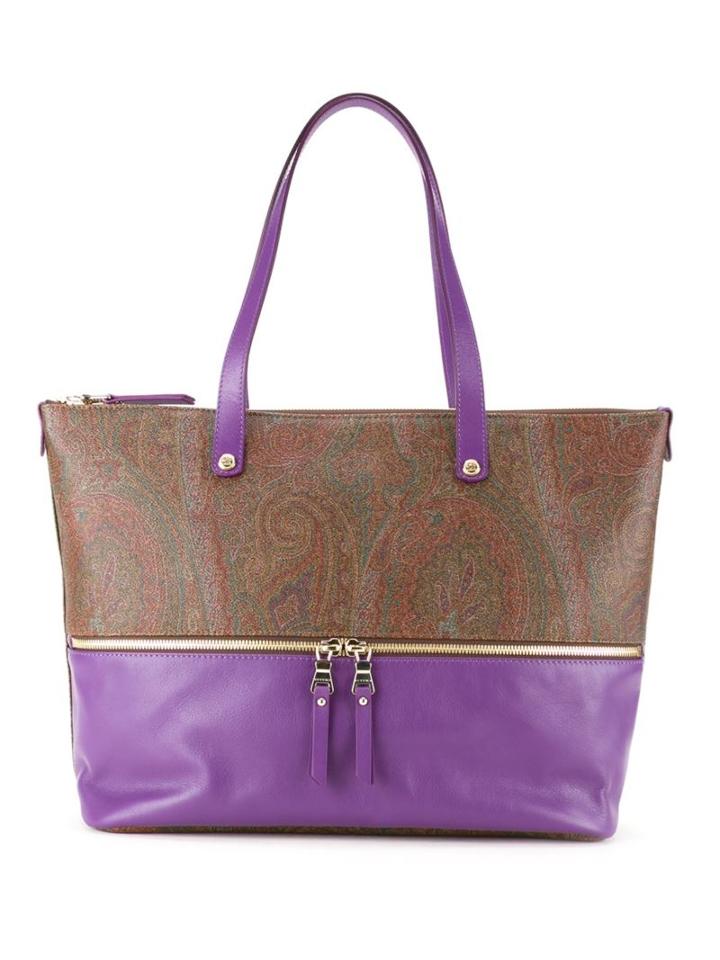 Etro Large Zipped Tote