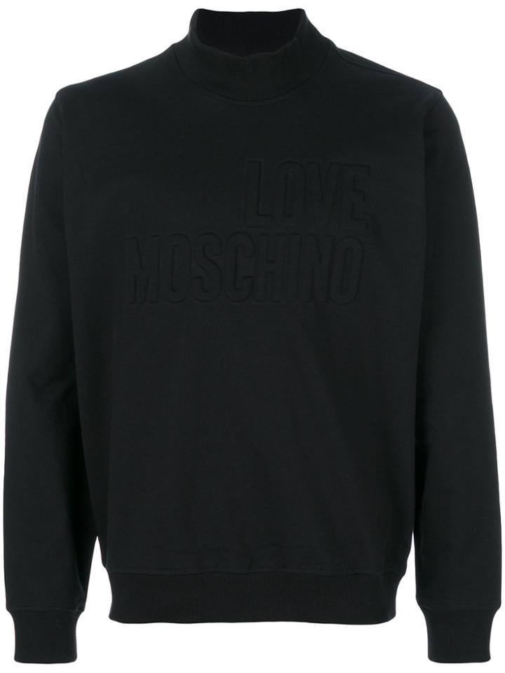 Love Moschino Logo Sweatshirt - Black