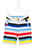 Msgm Kids - Striped Chino Shorts - Kids - Cotton/spandex/elastane - 4 Yrs